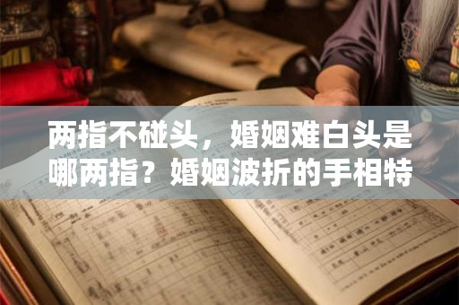 两指不碰头，婚姻难白头是哪两指？婚姻波折的手相特点