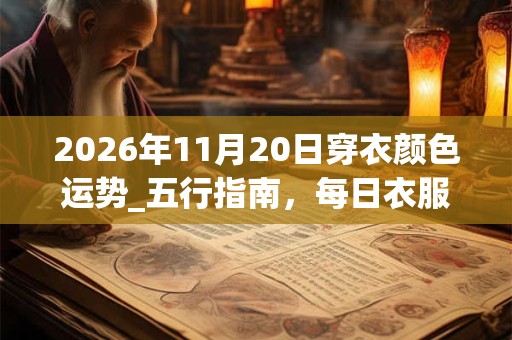 2026年11月20日穿衣颜色运势_五行指南，每日衣服颜色幸运色