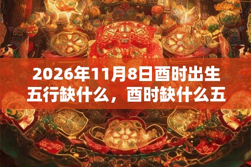 2026年11月8日酉时出生五行缺什么，酉时缺什么五行