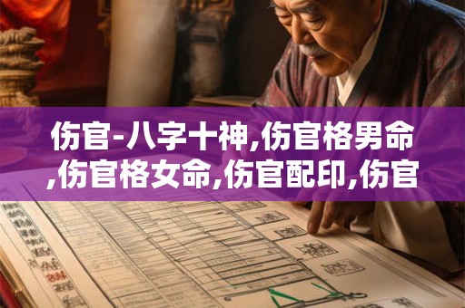 伤官-八字十神,伤官格男命,伤官格女命,伤官配印,伤官见官