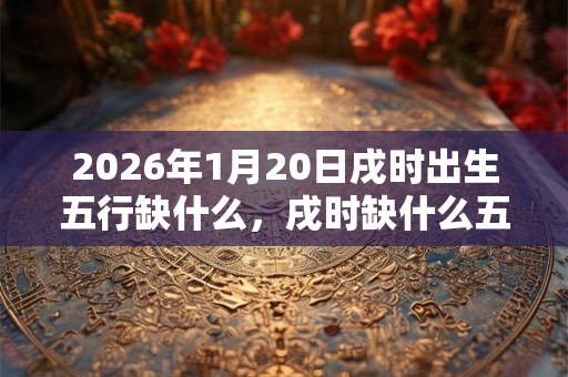 2026年1月20日戌时出生五行缺什么，戌时缺什么五行