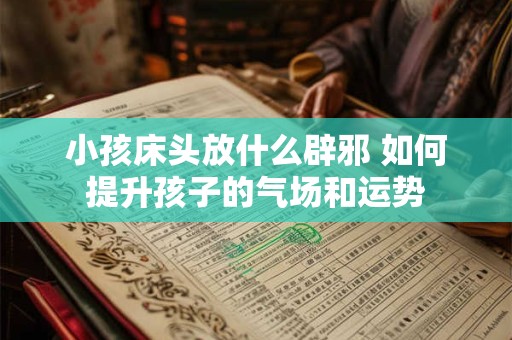 小孩床头放什么辟邪 如何提升孩子的气场和运势