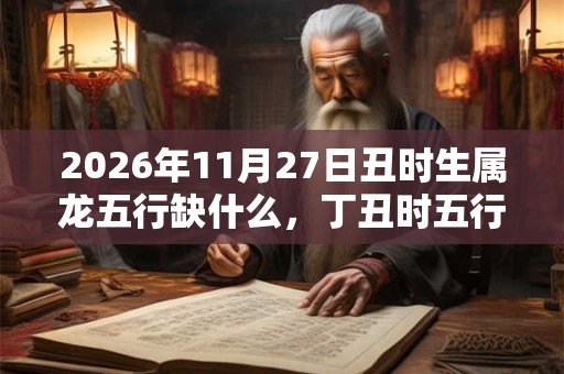 2026年11月27日丑时生属龙五行缺什么，丁丑时五行缺什么