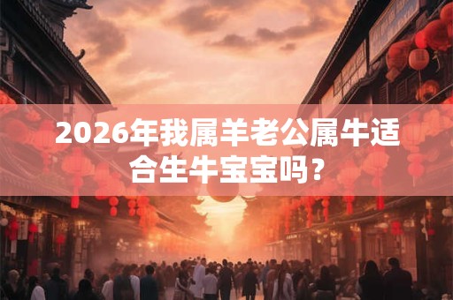 2026年我属羊老公属牛适合生牛宝宝吗？