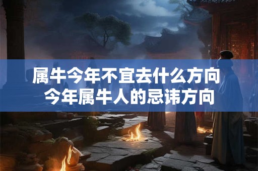 属牛今年不宜去什么方向 今年属牛人的忌讳方向