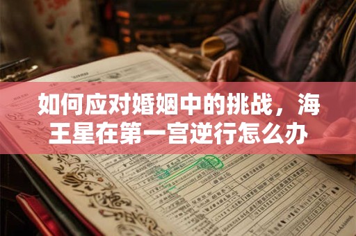 如何应对婚姻中的挑战，海王星在第一宫逆行怎么办