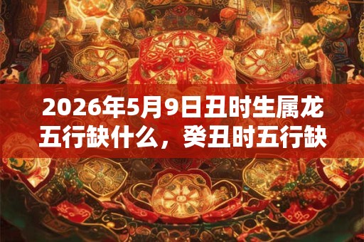 2026年5月9日丑时生属龙五行缺什么，癸丑时五行缺什么