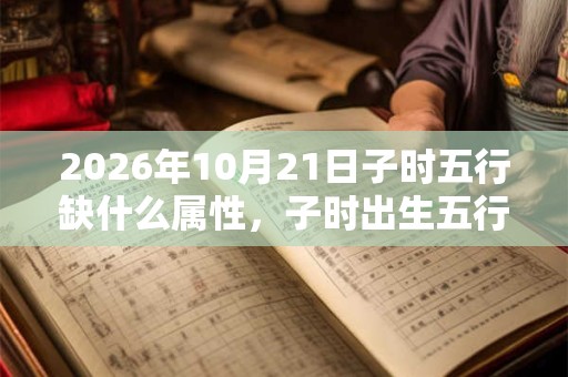 2026年10月21日子时五行缺什么属性，子时出生五行缺什么
