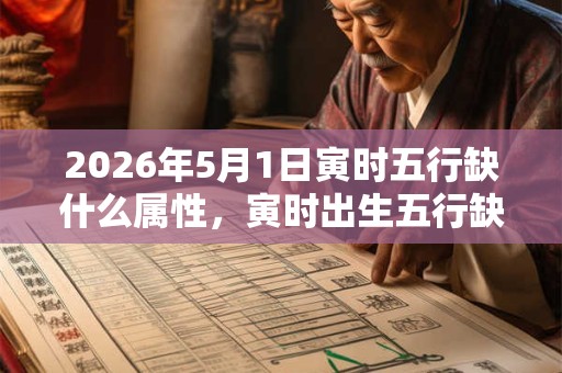 2026年5月1日寅时五行缺什么属性，寅时出生五行缺什么