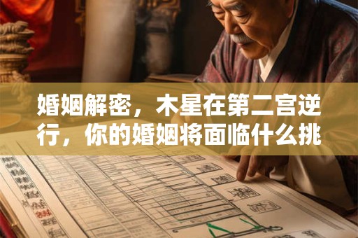 婚姻解密，木星在第二宫逆行，你的婚姻将面临什么挑战