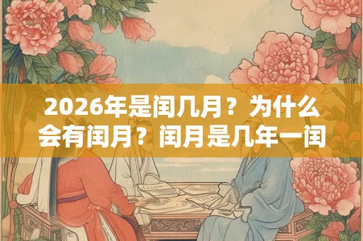 2026年是闰几月？为什么会有闰月？闰月是几年一闰？