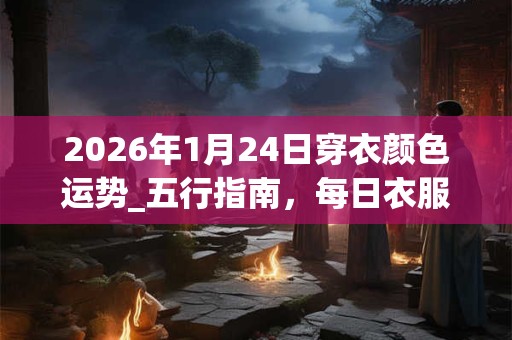 2026年1月24日穿衣颜色运势_五行指南，每日衣服颜色幸运色