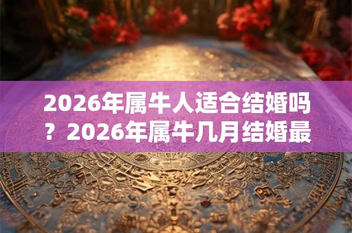 2026年属牛人适合结婚吗？2026年属牛几月结婚最好？