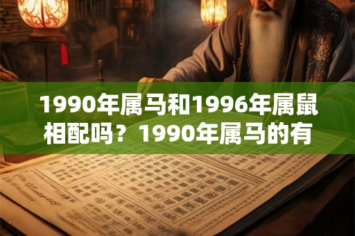 1990年属马和1996年属鼠相配吗?1990年属马的有几段婚姻? 1990年属马和1996年属鼠相配吗?1990年属马的有几段婚姻?