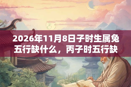 2026年11月8日子时生属兔五行缺什么,丙子时五行缺什么 2026年11月8日子时生属兔五行缺什么,丙子时五行缺什么
