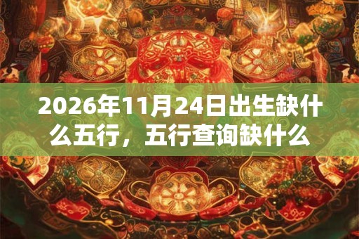 2026年11月24日出生缺什么五行,五行查询缺什么 2026年11月24日出生缺什么五行,五行查询缺什么
