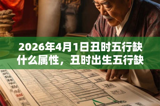 2026年4月1日丑时五行缺什么属性，丑时出生五行缺什么