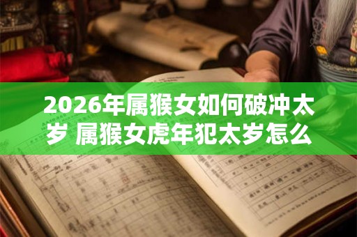 2026年属猴女如何破冲太岁 属猴女虎年犯太岁怎么办