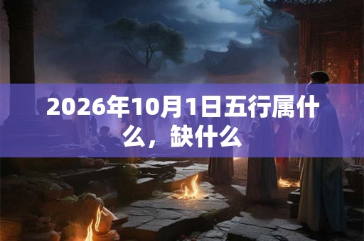 2026年10月1日五行属什么,缺什么 2026年10月1日五行属什么,缺什么