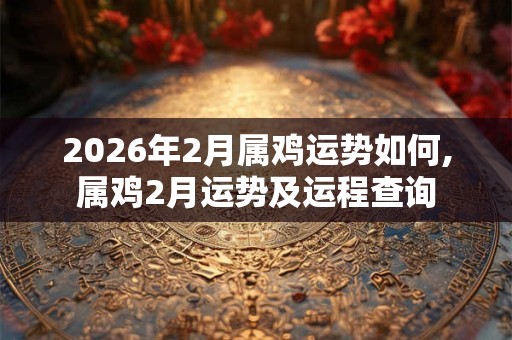 2026年2月属鸡运势如何,属鸡2月运势及运程查询