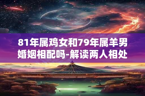 81年属鸡女和79年属羊男婚姻相配吗-解读两人相处之道 81年属鸡女和79年属羊男婚姻相配吗-解读两人相处之道