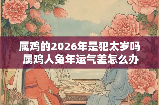 属鸡的2026年是犯太岁吗 属鸡人兔年运气差怎么办