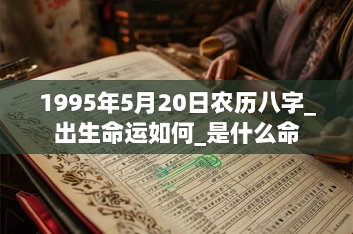 1995年5月20日农历八字_出生命运如何_是什么命 1995年5月20日农历八字_出生命运如何_是什么命