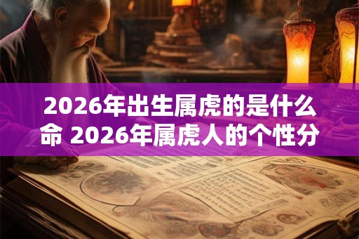 2026年出生属虎的是什么命 2026年属虎人的个性分析 2026年出生属虎的是什么命 2026年属虎人的个性分析