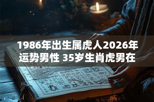 1986年出生属虎人2026年运势男性 35岁生肖虎男在2026年运气如何