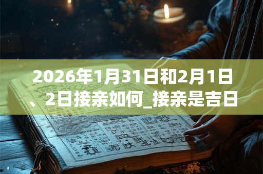 2026年1月31日和2月1日、2日接亲如何_接亲是吉日吗