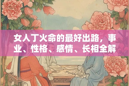 女人丁火命的最好出路,事业、性格、感情、长相全解析! 女人丁火命的最好出路,事业、性格、感情、长相全解析!