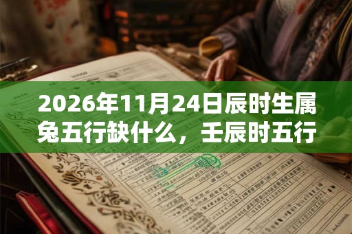 2026年11月24日辰时生属兔五行缺什么，壬辰时五行缺什么