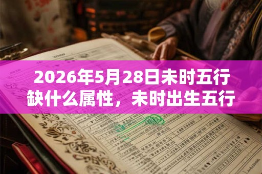 2026年5月28日未时五行缺什么属性，未时出生五行缺什么