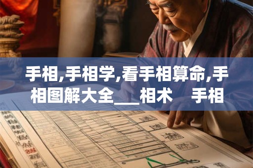 手相,手相学,看手相算命,手相图解大全___相术    手相__