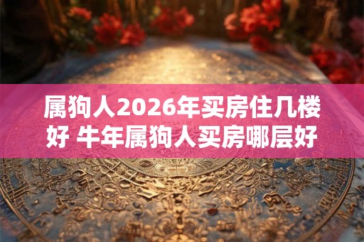 属狗人2026年买房住几楼好 牛年属狗人买房哪层好