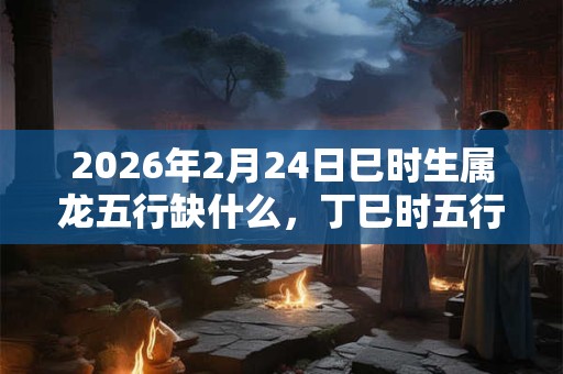2026年2月24日巳时生属龙五行缺什么,丁巳时五行缺什么 2026年2月24日巳时生属龙五行缺什么,丁巳时五行缺什么