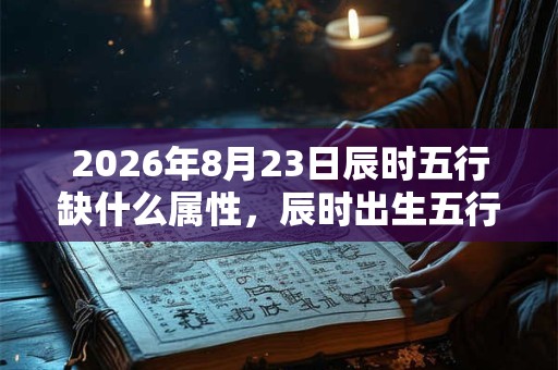 2026年8月23日辰时五行缺什么属性,辰时出生五行缺什么 2026年8月23日辰时五行缺什么属性,辰时出生五行缺什么