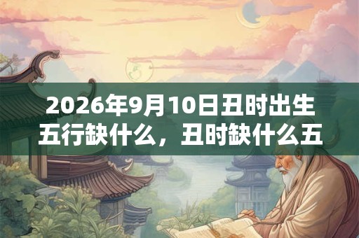2026年9月10日丑时出生五行缺什么，丑时缺什么五行