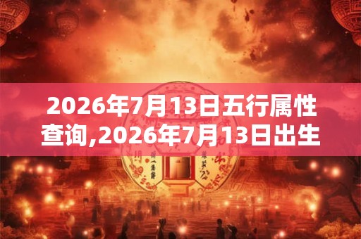2026年7月13日五行属性查询,2026年7月13日出生五行属什么
