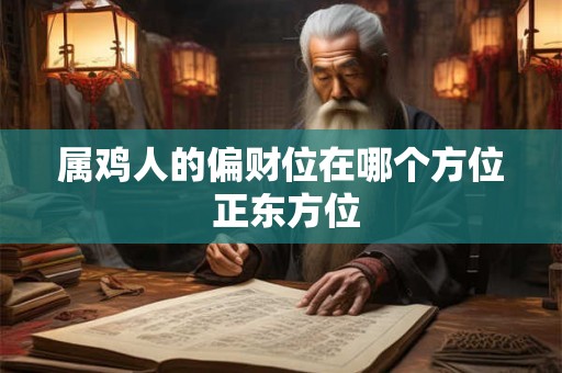 属鸡人的偏财位在哪个方位 正东方位 属鸡人的偏财位在哪个方位 正东方位