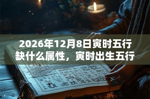 2026年12月8日寅时五行缺什么属性，寅时出生五行缺什么