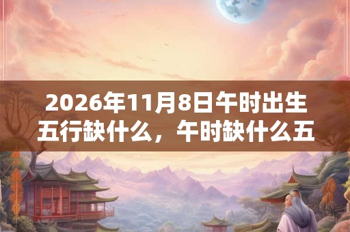 2026年11月8日午时出生五行缺什么,午时缺什么五行 2026年11月8日午时出生五行缺什么,午时缺什么五行