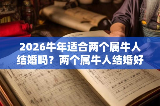 2026牛年适合两个属牛人结婚吗？两个属牛人结婚好吗？