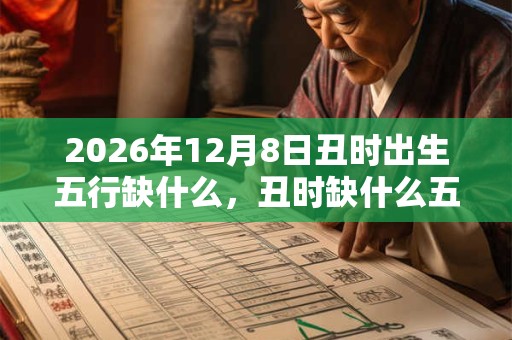 2026年12月8日丑时出生五行缺什么,丑时缺什么五行 2026年12月8日丑时出生五行缺什么,丑时缺什么五行