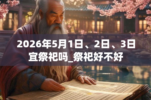 2026年5月1日、2日、3日宜祭祀吗_祭祀好不好
