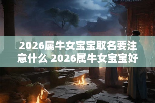 2026属牛女宝宝取名要注意什么 2026属牛女宝宝好听的名字