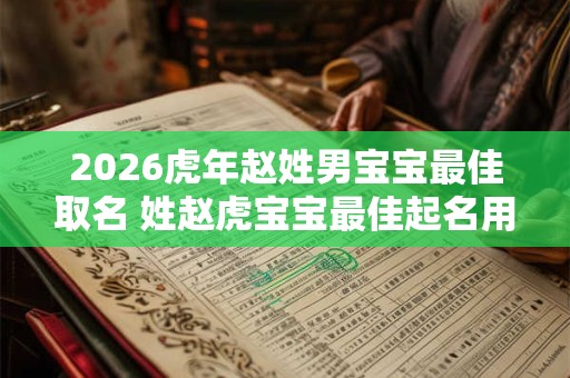 2026虎年赵姓男宝宝最佳取名 姓赵虎宝宝最佳起名用字