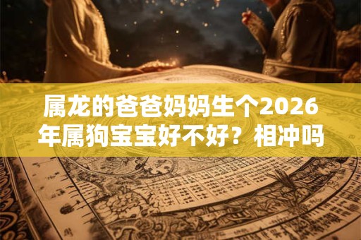 属龙的爸爸妈妈生个2026年属狗宝宝好不好？相冲吗？