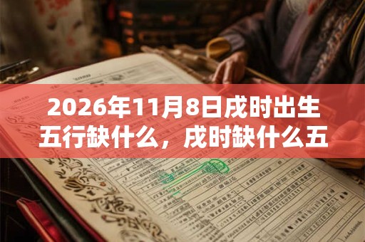 2026年11月8日戌时出生五行缺什么，戌时缺什么五行