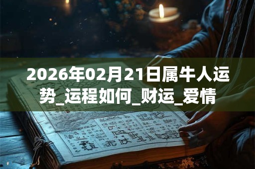 2026年02月21日属牛人运势_运程如何_财运_爱情 2026年02月21日属牛人运势_运程如何_财运_爱情